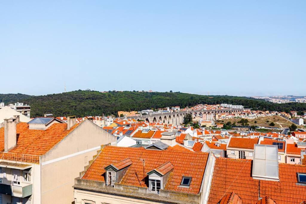 Cozy Bright Space With Landscape And Air Conditioner Lisboa Eksteriør bilde