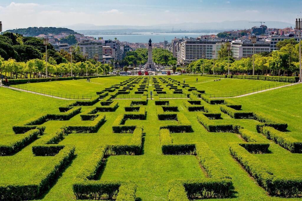 Cozy Bright Space With Landscape And Air Conditioner Lisboa Eksteriør bilde