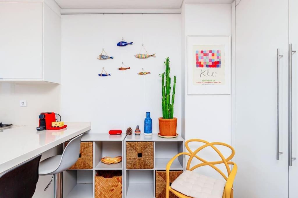 Cozy Bright Space With Landscape And Air Conditioner Lisboa Eksteriør bilde